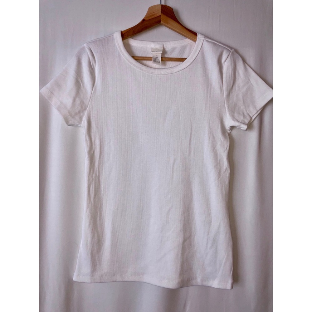 H&M plain white tee